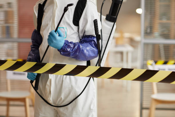 Professional Biohazard technician working in Lolita, TX